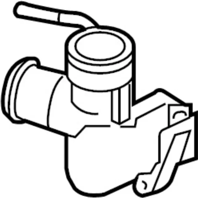 11060JK21C - Cooling System: Water Outlet for INFINITI: EX35, EX37, FX35, FX37, G25, G35, G37, M35, M35h, M37, Q40, Q50, Q60, Q70, Q70L, QX50, QX70 Image