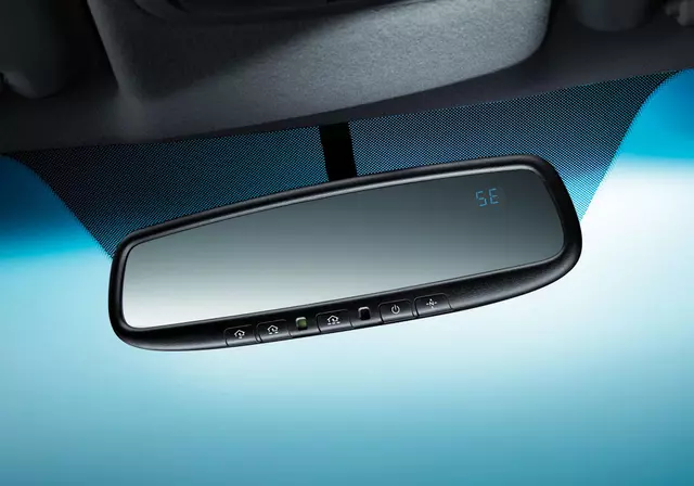 U862000001 - Electronics: Auto Dimming Mirror W/Homelinkandreg;&amp;Compass for Kia Image