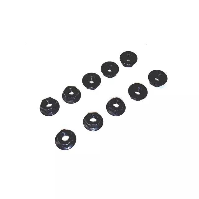 N02300213 - : Spoiler End Lock Nut for Volkswagen: Beetle, e-Golf, Golf, Golf R, GTI, Tiguan Image