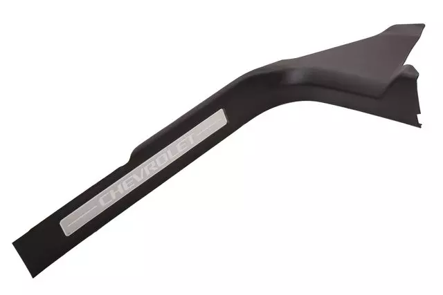 Passenger Side Door Sill Plate in Cocoa with Clips - GM (23433402)