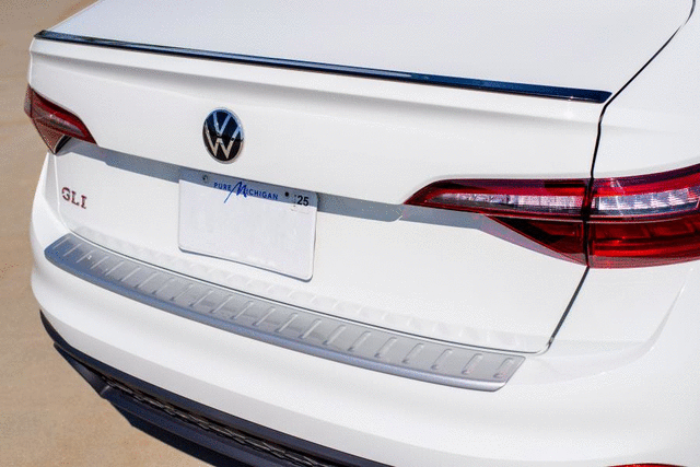 17A061195CA7W - : Bumperdillo Protection Plate - Silver for Volkswagen: Jetta Image