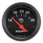 2639 - : GAUGE, OIL TEMP, 2 1/16", 140-300?F, ELECTRIC, Z-SERIES for AutoMeter Image