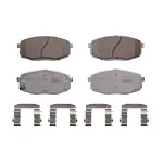 OEX1397 - : OEX Front Disc Brake Pad Set Premium Ceramic for WAGNER BRAKE Image