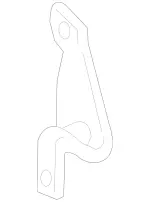 2314921300 - : Converter &amp; Pipe Bracket for Mercedes-Benz Image