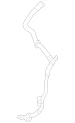 1675018001 - : Coolant Hose for Mercedes-Benz: GLE63 AMG S, GLS63 AMG Image