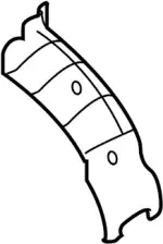 F41665DAMA - : Apron Reinforced for Infiniti Image