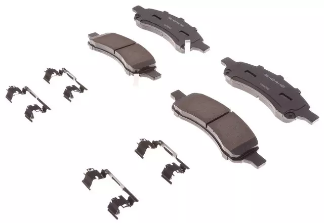 19427992 - Unclassified: Ceramic Front Disc Brake Pad Kit with Clips for GM Image
