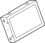 28091JK61A - Electrical: Display Unit for INFINITI: EX35, G35, G37, QX56 Image