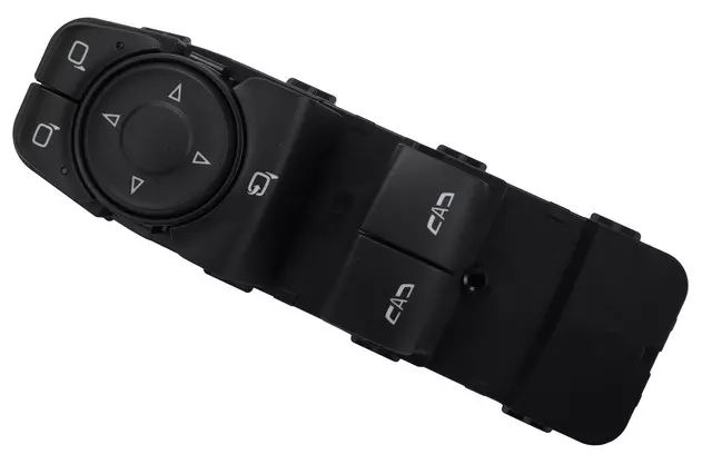 84699723 - : Black Front Driver Side Door Window Control Switch for Chevrolet: Silverado 1500, Silverado 1500 LTD | GMC: Sierra 1500, Sierra 1500 Limited Image