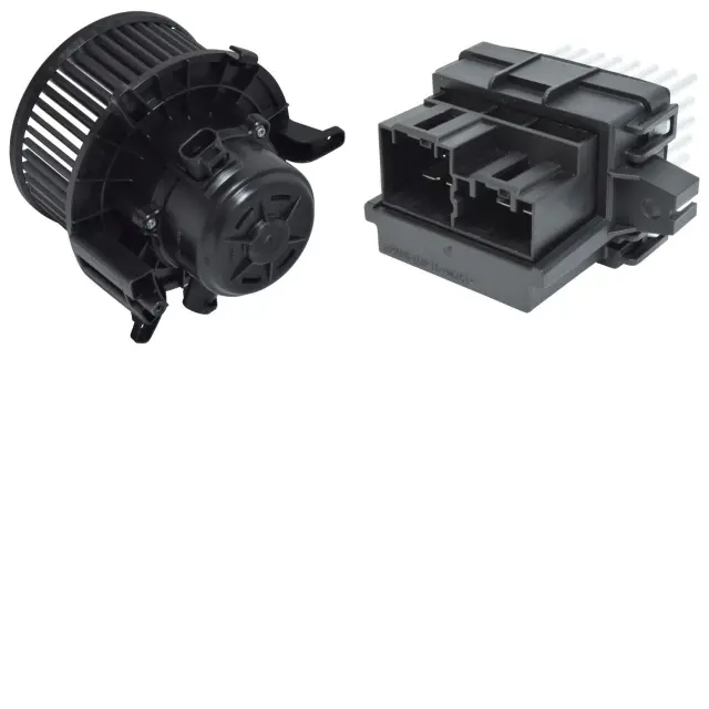BK1515 - Air Conditioning &amp; Heat: HVAC Blower Motor Kit -- Blower Motor W/ Wheel Kit for UAC Image