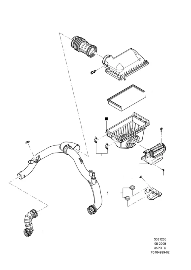 AA5Z12A697A - Engine: Temp Sensor for Ford Image