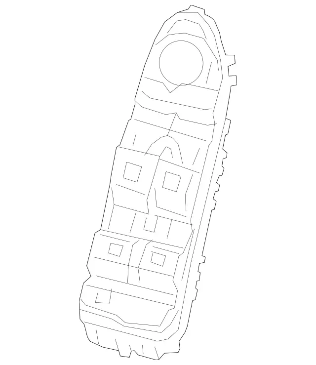 2059055620 - Electrical System: Switch Block for Mercedes-Benz: C43 AMG, C63 AMG, C63 AMG S Image
