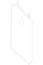 21988500266816 - Body: Tow Eye Cap for Mercedes-Benz Image