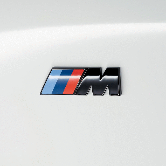 M Performance Gloss Black "///M" Logo Set - BMW (51-14-5-A4B-373)