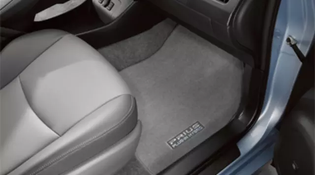 2012-2015 Toyota Prius - Prius Plug Floor Mats Gray - Toyota (PT206-00140-10)