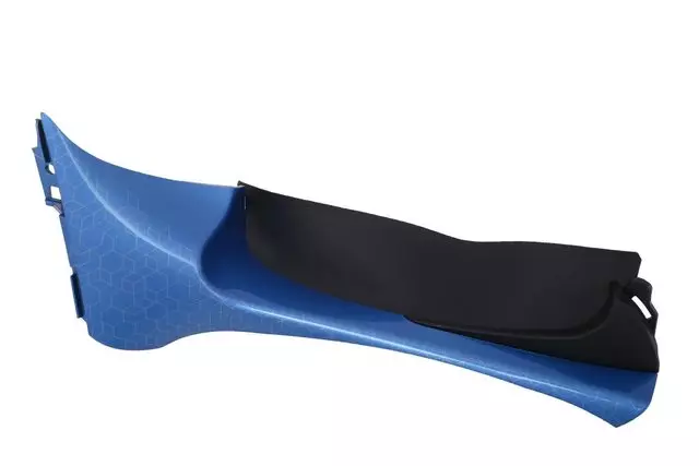 94540436 - : Mirotic Blue Instrument Panel Center Trim Plate Applique for GM Image