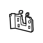 F81Z17E810CA - Body: Cover for Ford: Excursion, F-250 Super Duty, F-350 Super Duty, F-450 Super Duty, F-550 Super Duty Image