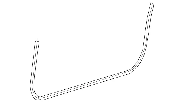 2387272700 - Front Doors: Door Sealing, Circumf for Mercedes-Benz: E400, E450, E53 AMG Image image