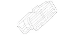 1678302104 - Heating and Ventilation: Air Vent for Mercedes-Benz Image