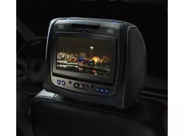 DVD System, Leather Headrest - Ford (VBL7Z-10E947-AC)