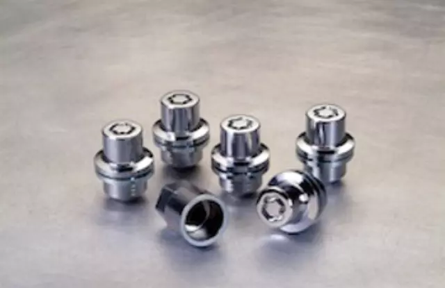 T4A11436 - : Locking Wheel Nuts - Chrome for Jaguar Image