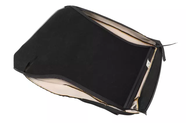 Medium Titanium Rear Driver Side Seat Back Cushion Cover - GM (95086367)
