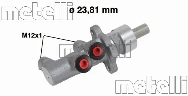 50751 - Brakes &amp; Brake Parts: Metelli Brake Master Cylinder for METELLI Image