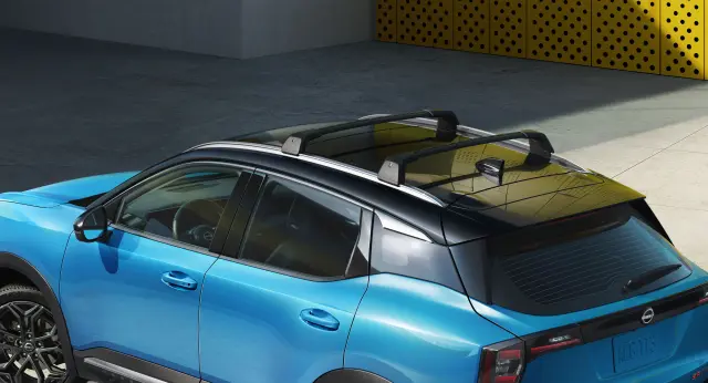Roof Rail Crossbars - Black - Nissan (T99R1-7LG0D)