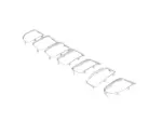 7GS66LS1AA - Exterior Ornamentation: Radiator Grille Trim Ring Kit for Jeep: Grand Cherokee L Image