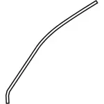 DT1Z1551823F - Body: Upper Weather-strip for Ford: Transit Connect Image