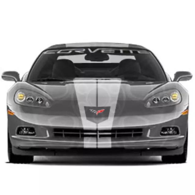 22783850 - Exterior: Stripe Package, Pearl White for Chevrolet: Corvette Image