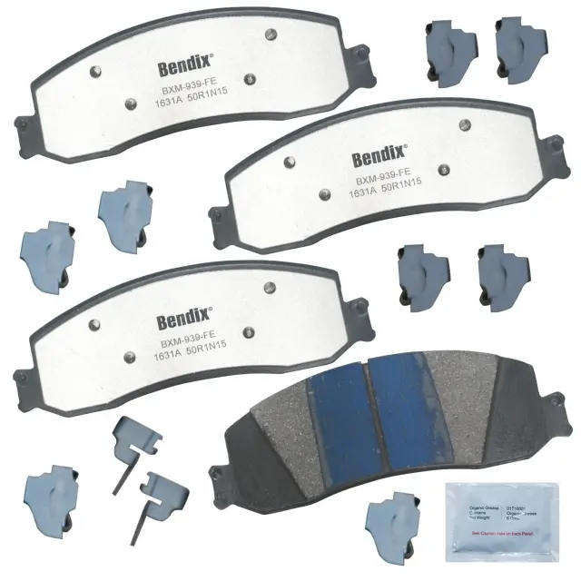 MKD1631AFM - : BENDIX Fleet MetLok Brake Pad for BENDIX Image