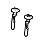 CU5Z96610A16BF - Body: Headrest Guide for Ford: Flex, Fusion Image image