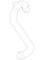 2115010382 - : Upper Hose for Mercedes-Benz Image