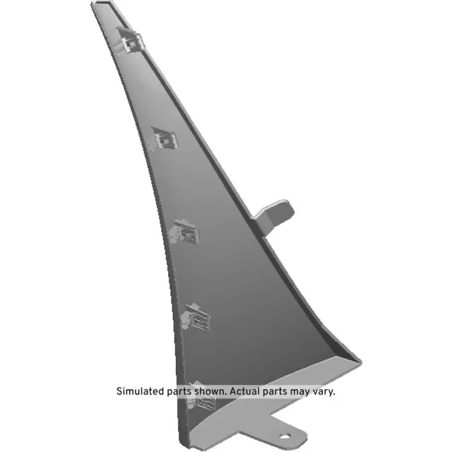 23109513 - : Front Driver Side Wheel Opening Rear Molding for Chevrolet: Corvette Image
