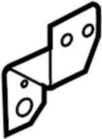 215845CA6A - Cooling System: Auxiliary Pump Bracket for Infiniti Image