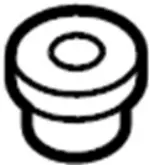 46045EG000 - Body: Reservoir Tank Grommet for Infiniti Image