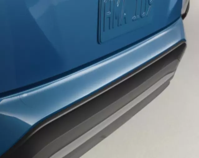 J9F28AU101 - Exterior: 2021-2023 Hyundai Kona Rear Bumper Applique Protector for Hyundai: Kona, Kona Electric Image