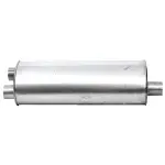 18906 - : SoundFX Direct Fit Exhaust Muffler 2.5" Inlet (ID) 2.75" Outlet (OD) for Walker Exhaust Image