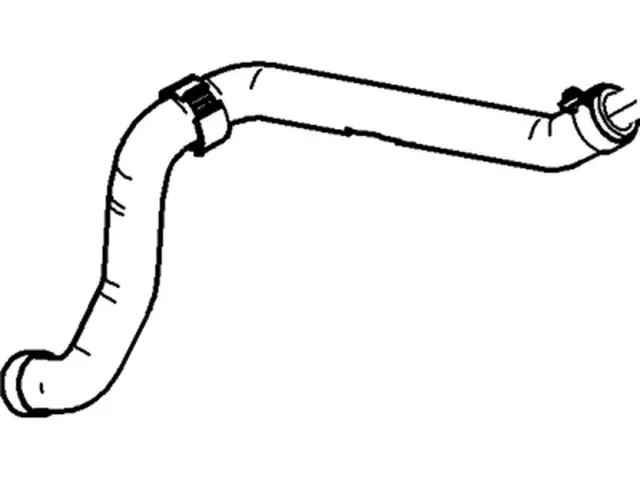 8G1Z8C289B - Cooling System: Reservoir Hose for Ford: Flex, Taurus, Taurus X | Lincoln: MKS, MKT | Mercury: Sable Image