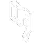 1176220100 - Electrical Equipment and Instruments: Holder for Mercedes-Benz: CLA250 Image