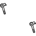 W709498S439 - Steering: Mount Bracket Mount Bolt for Ford: F-150 Image