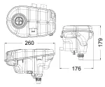 CRT60000S - : Engine Coolant Reservoir for Behr Image