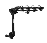 TC905600 - : Thule Hitch-mount Hanging Bike Carrier, four-bike for Chrysler: Pacifica, Voyager | Dodge: Durango, Hornet, Ram 1500, Ram 2500, Ram 3500 | Jeep: Compass, Gladiator, Grand Cherokee, Grand Cherokee L, Grand Wagoneer, Grand Wagoneer L, Wagoneer, Wagoneer L, Wrangler | Ram: 1500, 1500 Classic, 2500, 3500 Image