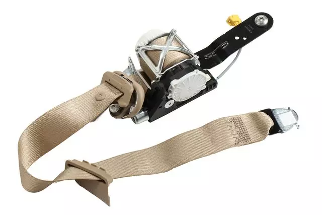 Light Cashmere Passenger Seat Belt with Retractor - GM (19207579)