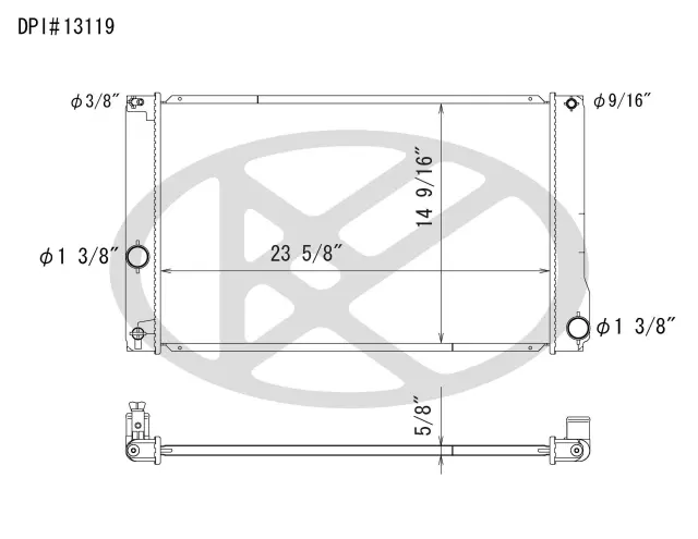 A13119 - Cooling Systems: Koyorad Radiator for Koyo Image