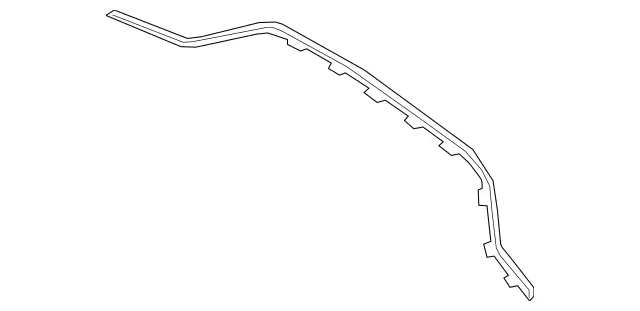 177885470264 - Attachment Parts: Trim Strip for Mercedes-Benz Image