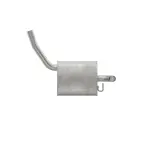 53713 - : Quiet-Flow SS Direct Fit Exhaust Muffler Assembly 2" Inlet (ID) 2" Outlet (OD) for Walker Exhaust Image