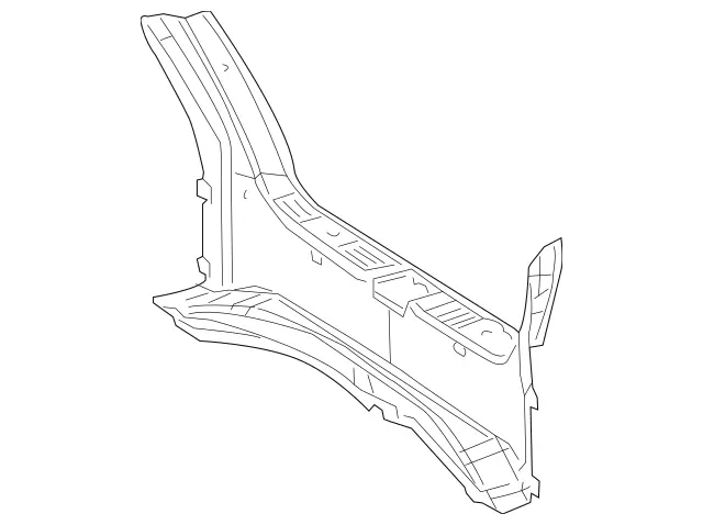 20969433257C45 - Body: Rear Panel Trim for Mercedes-Benz Image