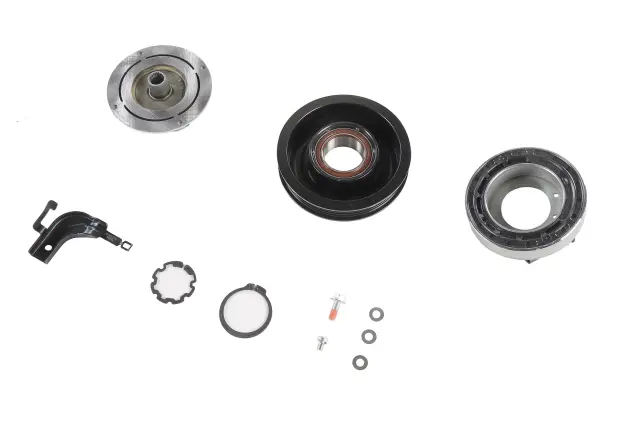 85652445 - HVAC: A/C Compressor Clutch Kit for Cadillac: Escalade, Escalade ESV | Chevrolet: Silverado 1500, Silverado 1500 LTD, Silverado 2500 HD, Silverado 3500 HD, Suburban, Tahoe | GMC: Sierra 1500, Sierra 1500 Limited, Sierra 2500 HD, Sierra 3500 HD, Yukon, Yukon XL Image